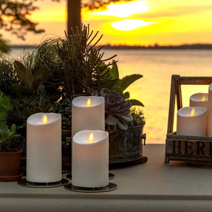 Luminara Living Flame Outdoor LED Candles